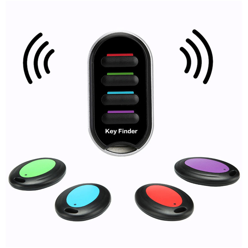Брелок для пошуку ключів і предметів антипотеряшка DZGOGO Key Finder II, з 4-ма маячками