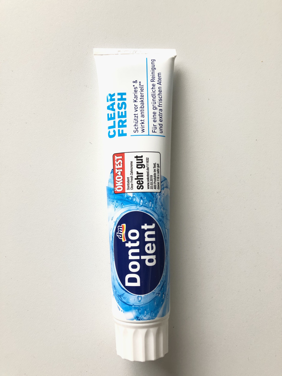 Зубна паста Dontodent Clear Fresh 125 мл