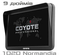 GPS-навігатор 9 дюймів COYOTE 1020 Normandia 256mb 8 GB + AV для вантажного транспорту з картами навігації TIR