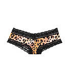 Трусики Чікі Victoria's Secret Lace Cheeky Panty (р. XS-M), Леопардові, фото 4