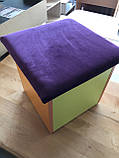 Пуф - ящик в кольоровому асортименті, фото 3