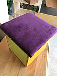 Пуф - ящик в кольоровому асортименті, фото 2