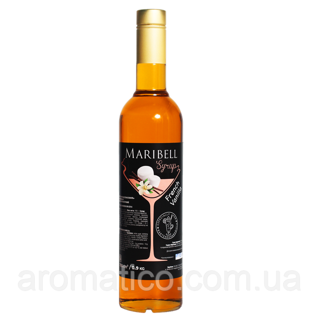 Сироп ТМ Maribell Французька ваніль 0,7л
