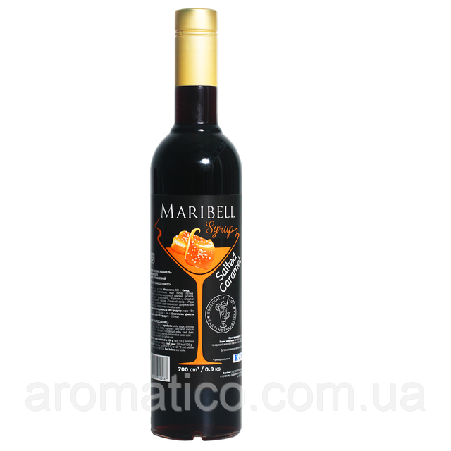 Сироп ТМ Maribell Солона карамель 0,7л