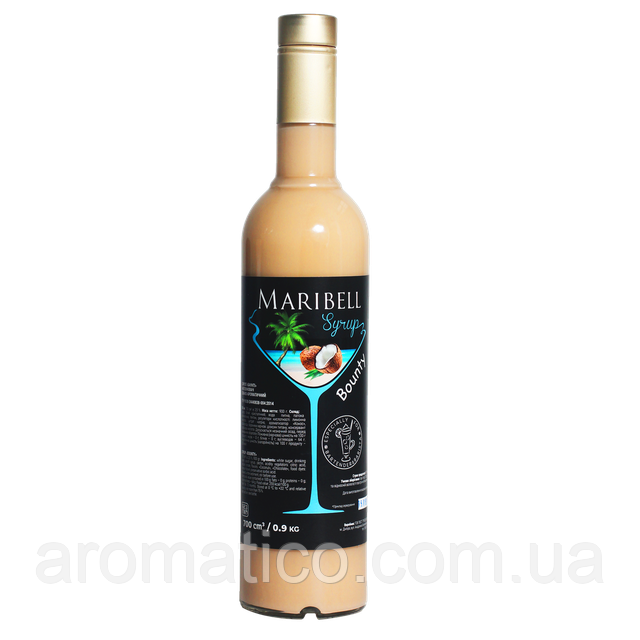 Сироп ТМ Maribell Баунті 0,7л