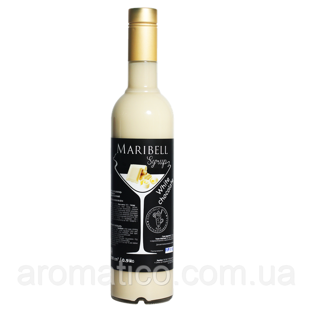Сироп ТМ Maribell Білий шоколад 0,7л