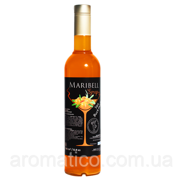 Сироп ТМ Maribell Обліпиха 0,7л