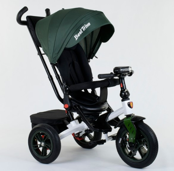 Велосипед Best Trike 9500 — 2265 поворотне сидіння на 360 надувні колеса, складане кермо, ЗВЕТ МУЗИКА