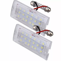 Led лед подсветка номера BMW E53 X5 E83 X3 БМВ Е53 Е83 Х5 Х3 Подсветка планки номера