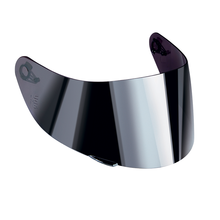 Візор (Стікло) для шоломів AGV Compact дзеркальний (сріблястий), фото 1