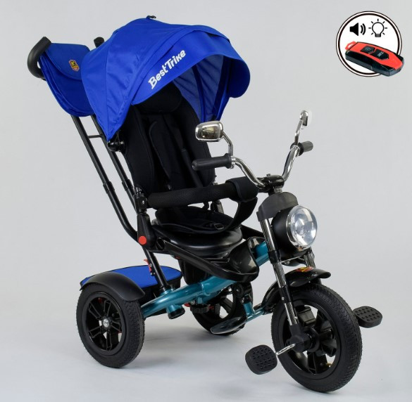 Велосипед Best Trike 4490 — 2761 поворотне сидіння, складане кермо, російське озвучування, пульт