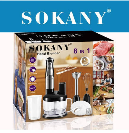 Блендер Sokany 5011-8 700 Ватт, фото 3