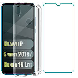 Комплект Чохол і Захисне Скло Huawei P Smart 2019 / Honor 10 Lite (Хуавей П Смарт 2019 Хонор 10 Лайт)