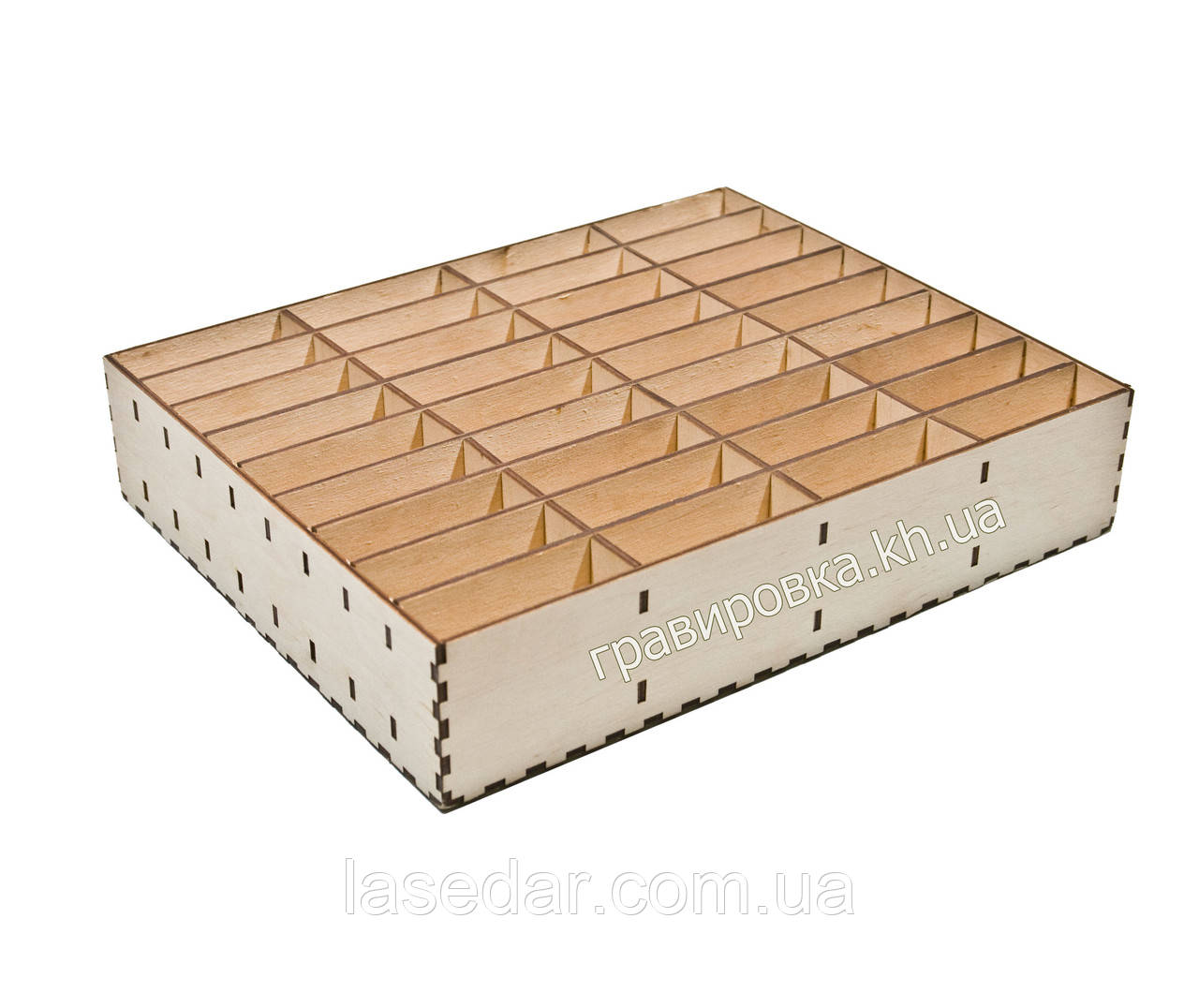 Ящик коробка органайзер для телефонів і ґаджетів 9х4 секцій, фото 1