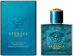 VERSACE Eros Men 50 ml туалетна вода чоловіча (оригінал оригінал Італія)