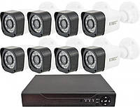 Комплект видеонаблюдения UKC D001-8CH Full HD, набор на 8 камер