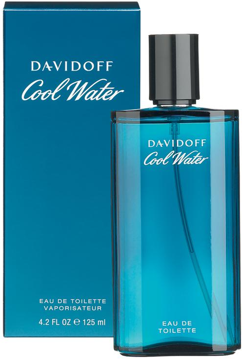 DAVIDOFF COOL WATER MAN edt 125 ml туалетна вода чоловіча (оригінал оригінал Франція)