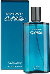 DAVIDOFF COOL WATER MAN edt 125 ml туалетна вода чоловіча (оригінал оригінал Франція)