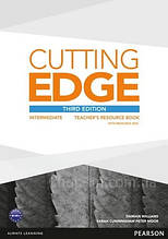 Cutting Edge Third Edition Intermediate teacher's Book with Resource Disc / Книга для вчителя