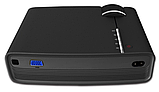 Проектор мультимедійний з динаміком Led Projector LEJIADA YG400, чорний, фото 6
