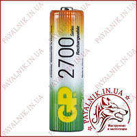 Аккумулятор GP Ni-MH AA HR6 1.2V 2600mAh (1шт.) 2700series