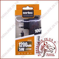 СЗУ Sertec 1.2A с цельным шнуром micro USB