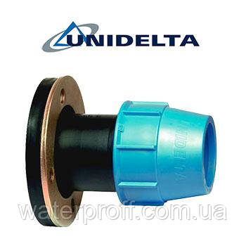Фланець затискний 75х3" Unidelta