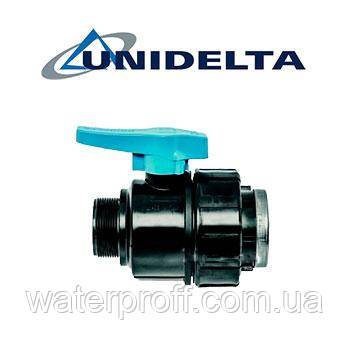 Кран кульовий 1/2" ВН Unidelta, фото 1