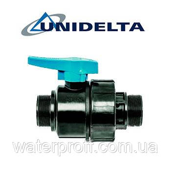 Кран кульовий 3/4" НН Unidelta, фото 1