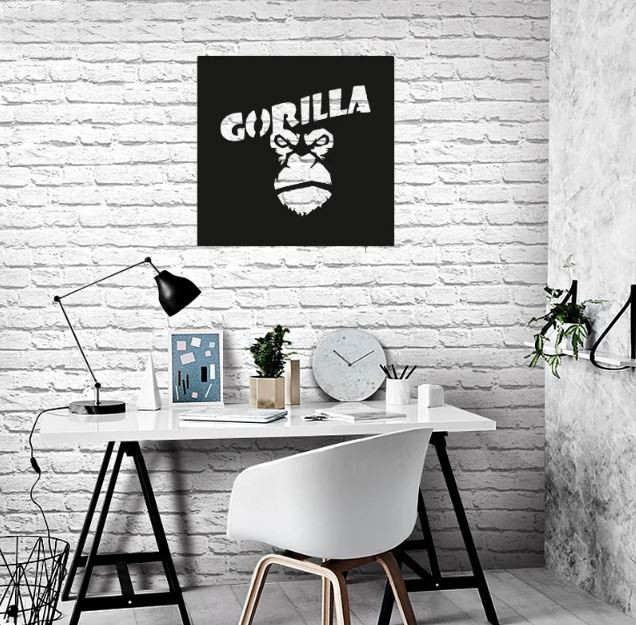 КАРТИНА З ДЕРІВА "GORILLA", фото 1