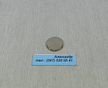 Магніт диск NdFeB 15х2 мм 10 шт (2.2 кг), фото 3