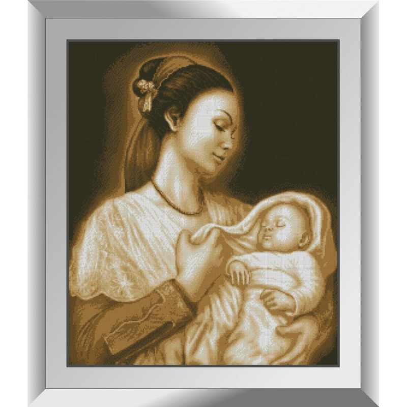 Алмазна мозаїка Нова Мадонна Dream Art 31401 (56 x 67 см), фото 1