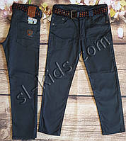 Яркие штаны, джинсы для мальчика 3-7 лет(темно серые) опт пр.Турция