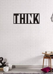КАРТИНА З ДЕРІВА "THINK"