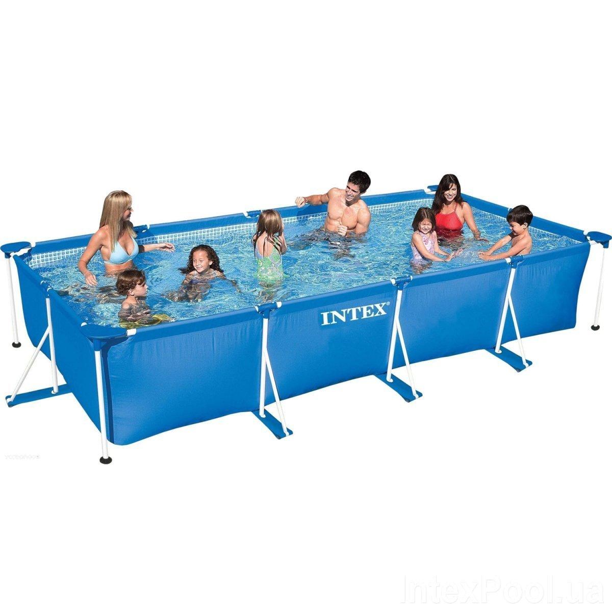 Каркасний басейн Intex 28273, 450 х 220 х 84 см