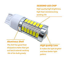 Світлодіодна лампа LED T20 4014-33SMD LENS білий (ціна за 1 штуку), фото 2