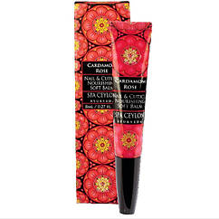 Пом'якшувальний бальзам для нігтів і кутикули Кардамон і Троянда (Spa Ceylon), 8 грамів