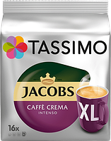 Кава в капсулах Tassimo Jacobs Caffe Crema Intenso XL 16 порцій. Німеччина (Тассімо)