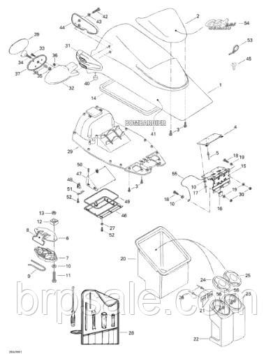 Засувка Sea-Doo BRP LOQUET *LATCH, фото 1