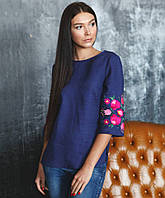 Яркая блуза-вышиванка женская (размеры XS-3XL в расцветках)