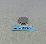 Неодимовий магніт, диск 20х4 мм (4.5 кг), фото 2