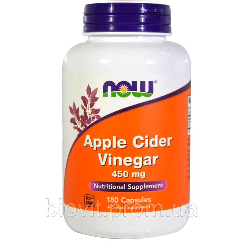 Яблучний оцет (Apple Cider Vinegar) 450 мг