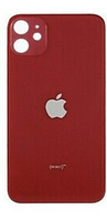 Задня кришка для iPhone 11 , червона, оригінал , в комплекті скло камери
