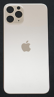 Задняя крышка для iPhone 11 Pro Max, серебристая, высокого качества