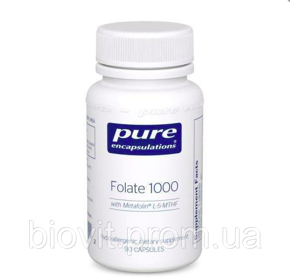 Фолат (Folate with Metafolin) 1000 мкг