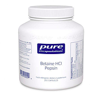 Бетаина гидрохлорид + пепсин (Betaine HCL/Pepsin) 250 капсул