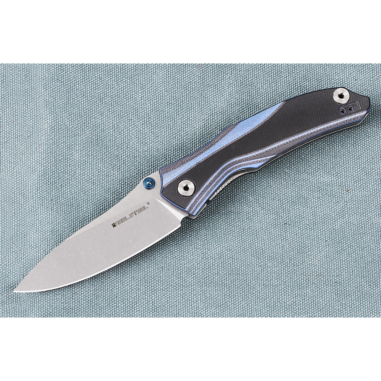 Ніж складаний HORUS BLACK/BLUE авторська робота Uli Hennicke
