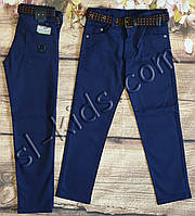 Яркие штаны,джинсы для мальчика 8-12 лет(синие) розн пр.Турция