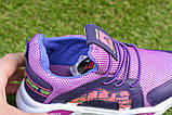 Стильні дитячі кросівки аналог Nike найк фіолетові р33, фото 3