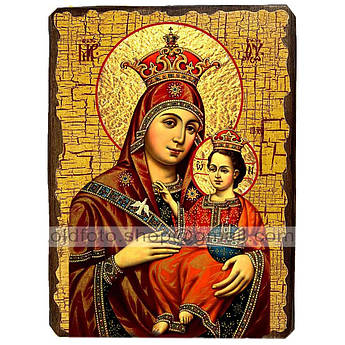 Ікона Віфлеємська ікона Пресвятої Богородиці ,ікона на дереві 130х170 мм